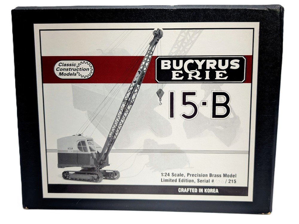 1/24 Bucyrus Erie 15-B Crane – Brass (1 of 215)