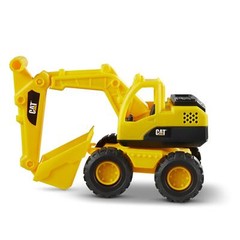 Cat Construction Toy Excavator with Articulated Parts 10 Inch Indoor Outdoor Fun