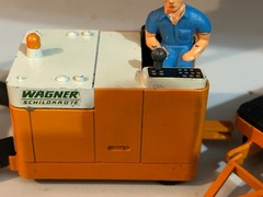 Vintage NZG 144 Wagner Schildkrote Indumat Transport 1:50 Scale