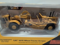 Norscot Cat 627G Wheel Tractor Scraper #55134 1/87 HO Diecast NIB