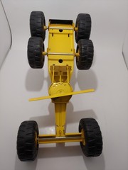 Vintage Pressed Metal Yellow Tonka Road Grader MR-970 18″ 1970’s