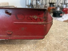 VINTAGE 1960’S RED TONKA TOYS SANDLOADER TOY VERY NICE