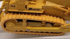 Vintage Gescha Fiat-Allis 41-B Bulldozer 1:50 Diecast Model Made in West Germany
