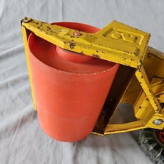 Vintage 1960’s NYLINT Pressed Steel Turbo-Power Articulating Steam Roller