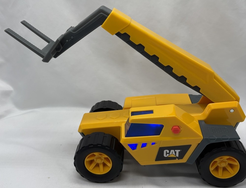 CAT Construction Toy Future Force Telehandler Vehicle Lights & Sound Kids- Works