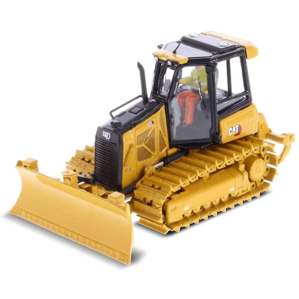 Diecast Masters 1:50 Caterpillar D3 Dozer – Metal Tracks, Opening Engine, 85673
