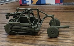 One HO 1/87 scale LeTourneau towed scraper! A Nelson Modelworks exclusive!!!