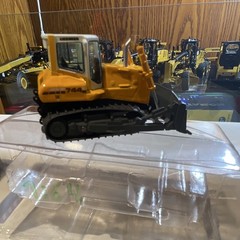 Liebherr 744 Tracked Dozer Diecast Model Yellow Gray Black