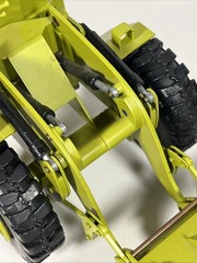 Gescha Terex GM Wheel Loader 72-71 Diecast 1:40 Scale Germany Damaged See Pics