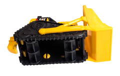 CAT Construction Mini Machine Bulldozer Toy State Plastic 3.5″