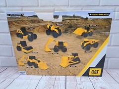 Cat Little Machines Construction Vehicle Toy Set For Kids Ages 3+