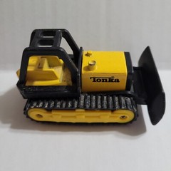 TONKA Construction Bulldozers & Front End Loader (Lot of 3) 1:64 Scale Diecast