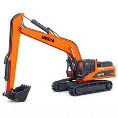 1:50 Excavator Digger Truck Diecast Construction Toy Vehicle for Boys Orange
