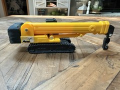 CAT Crawler Crane Construction Toy Vehicle Plastic Yellow/Black