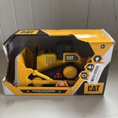 Cat Construction Tough Machines Toy Bulldozer with Lights & Sounds Yellow NEW