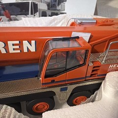 NZG 869-01 Terex AC200-1 Mobile Hydraulic Crane – HEEREN 1/50 Die-cast New