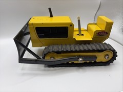 Vintage Tonka Pressed Steel Bulldozer Crawler Mound Minn Oval Decals – Original