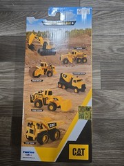 CAT Die Cast Concrete Mixer Dump Truck and Road Grader Construction Vehicle 3+