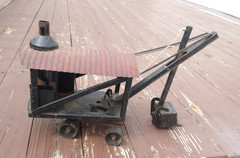 BUDDY L 1920’S STEAM SHOVEL ORIGINAL CONDITION HAS BOILER DOOR