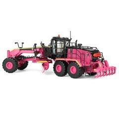 Diecast Masters Pink 1/50 Caterpillar 18M3 Motor Grader- High Line Series 85521