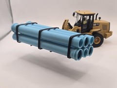 1/50 Scale 24″ DR14 PVC Water Pipe