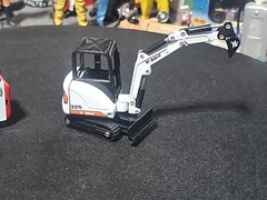 VINTAGE ERTL 1/50 Bobcat Lot OF 2 S753 Skid Steer Loader S325 Excavator NICE