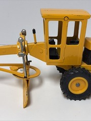 Vintage ERTL John Deere Grader Metal Construction 1:16 507