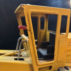 Vintage 1970s Nylint Road Grader Pressed Steel METAL 