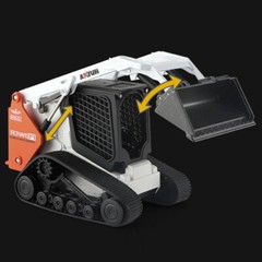 Crawler Loader Truck Toy Diecast Construction Vehicle Toy Car for Boys Kids Gift