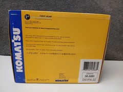 First Gear Komatsu Dozer Diecast 1/50 Scale D51EXi-122 D51PXi-22 in Box 50-3283