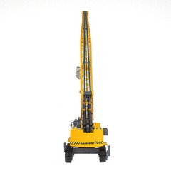 1:87 Scale Excavator Crane Diecast Toy Metal Construction Vehicle Model Figure