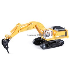 Drill Excavator Toy Construction Equipment Model Diecast Toy Vehicle