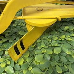 Vintage 1960s Tonka Yellow Road Grader Rolled Pressed Steel 17″