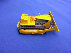 Vintage Tootsie Toy Caterpillar Diesel Bulldozer Tractor w/Blade 4″ Long