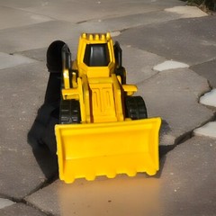DOZER Funrise Cat Diecast Earthmover Loader 2019 Caterpillar Heavy Equipment 4”