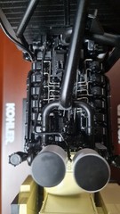 1:28 KOHLER SDMO Diesel Generator Set Construction Equipment Diecast Model