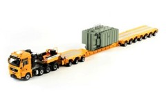 WSI 01-1170 Schmidbauer MAN TGX 8X4 w/SCHEUERLE + Transformer 1/50 Die-cast MIB