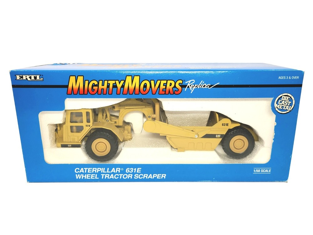 Caterpillar Cat 631E Wheel Tractor Scraper – ERTL 1:50 Scale Diecast Model #2430