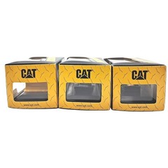 Industrial Norscot CAT Construction Minis Toy Vehicles Set Yellow Die-Cast Metal