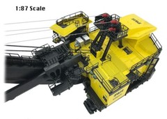 P&H 4100XPC Mining Excavator WBR024 HO Scale 1/87 Die-cast MIB