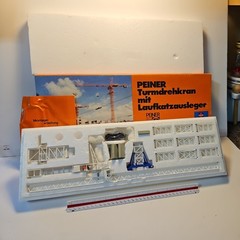 NOS Conrad (1/87th) #201 Peiner Tower Crane Turmdrehkran MIT Laufkatzausleger