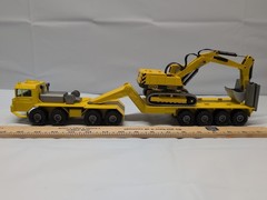 FAUN Truck Trailer MENCK M500H Hydraulic Excavator Grossbagger 3413 W. Germany