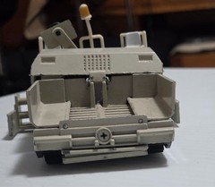 Vintage Cedarapids Grayhound Asphalt Paver Dealer Promo Diecast Model 5″ Taiwan