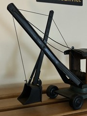 Vintage1920s Large Structo Steam Shovel Toy As Found From Local Estate