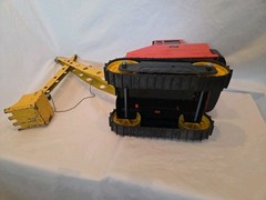 Rare Vintage Nylint Shovel Excavator Pressed Steel Toy 1960’s, Very Goood Condit